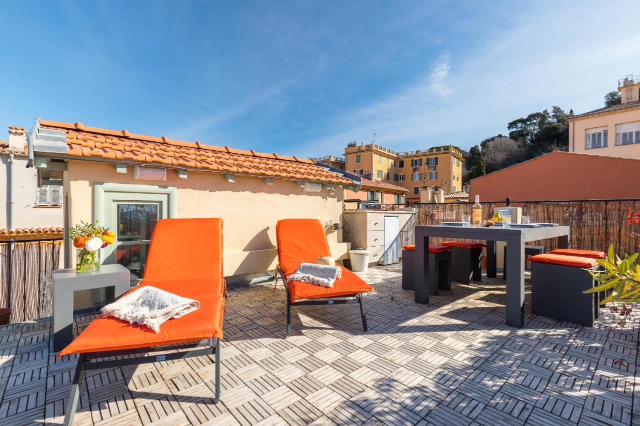 Le Chateau - The Most Beautiful Sight In Old Town, Private Terrace Ницца Экстерьер фото