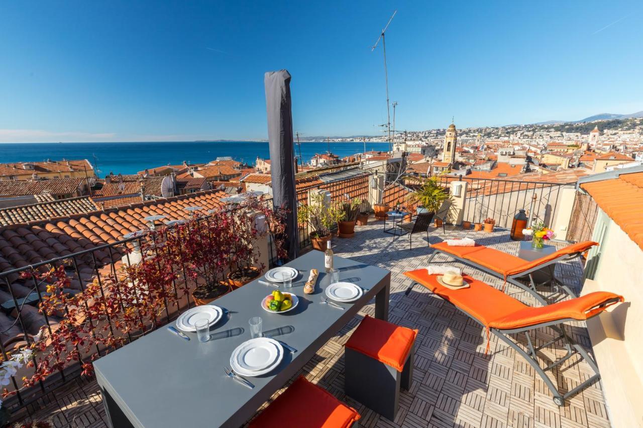 Le Chateau - The Most Beautiful Sight In Old Town, Private Terrace Ницца Экстерьер фото