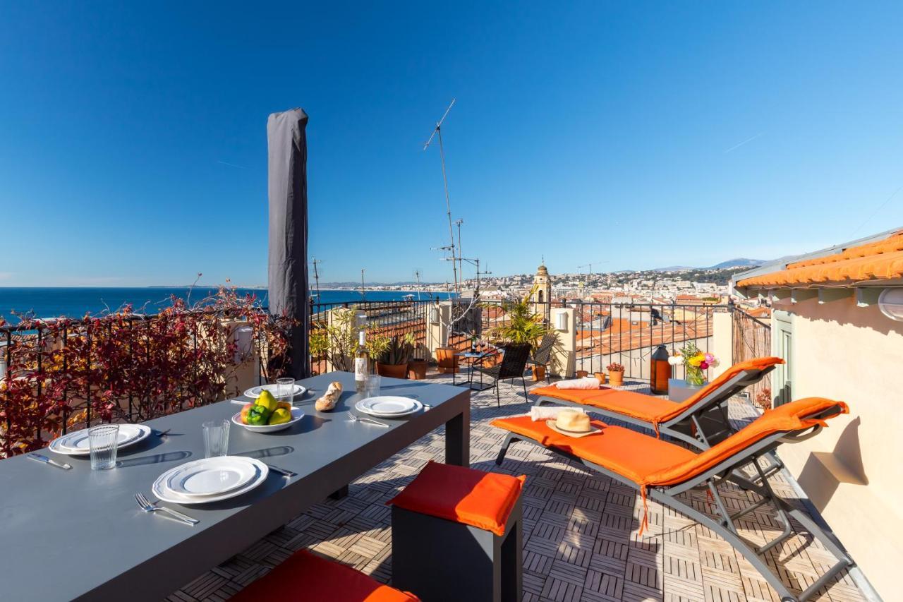 Le Chateau - The Most Beautiful Sight In Old Town, Private Terrace Ницца Экстерьер фото